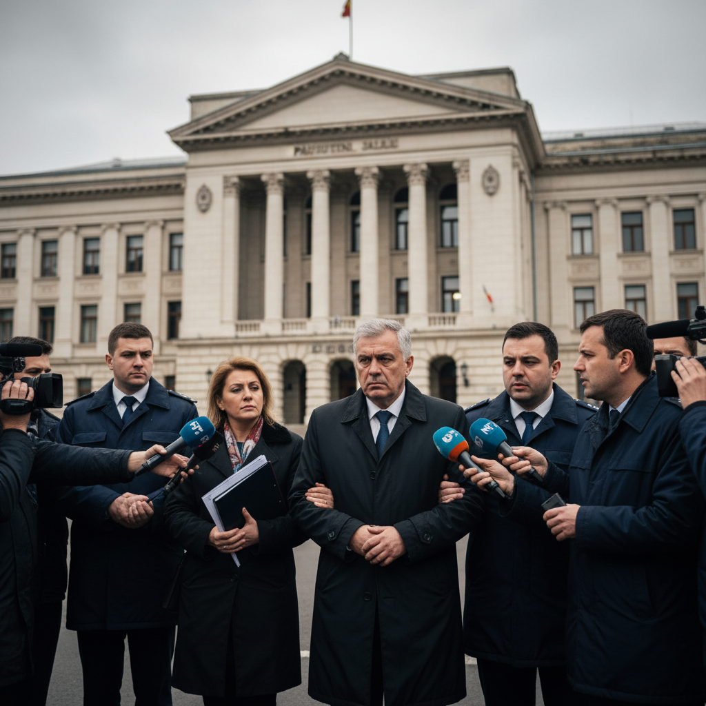 acuzații de șantaj și dispariția a 14.000 de euro