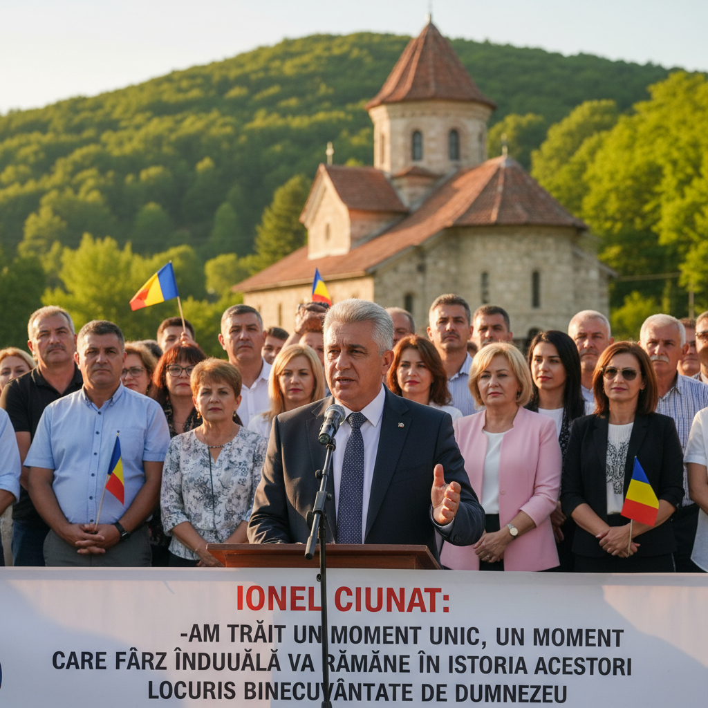 Am trăit un moment unic ce va rămâne în istoria acestor locuri binecuvântate