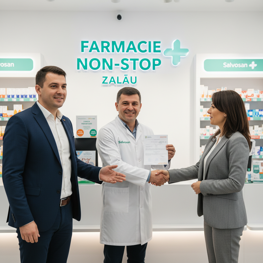 Cum a redeschis Călin Forț farmacia non-stop Salvosan în Zalău, respectând legea și colaborând cu viceprimarul pentru binele sălăjenilor