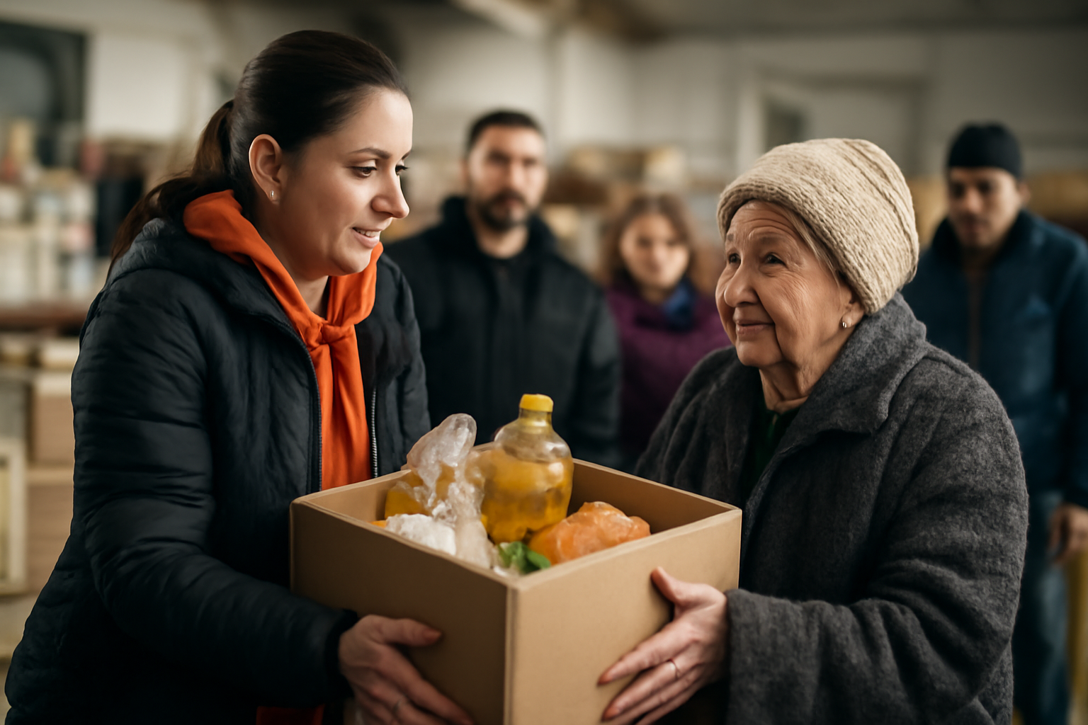 De Crăciun, Banca pentru Alimente Oradea ajută persoanele nevoiașe din Sălaj – Iată cum și unde poți contribui