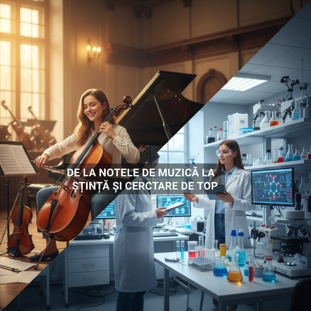 De la notele muzicale la excelența în știință și cercetare avansată