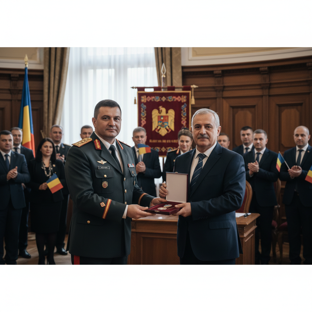 Distincție specială oferită de Ziua Națională a României în localitate