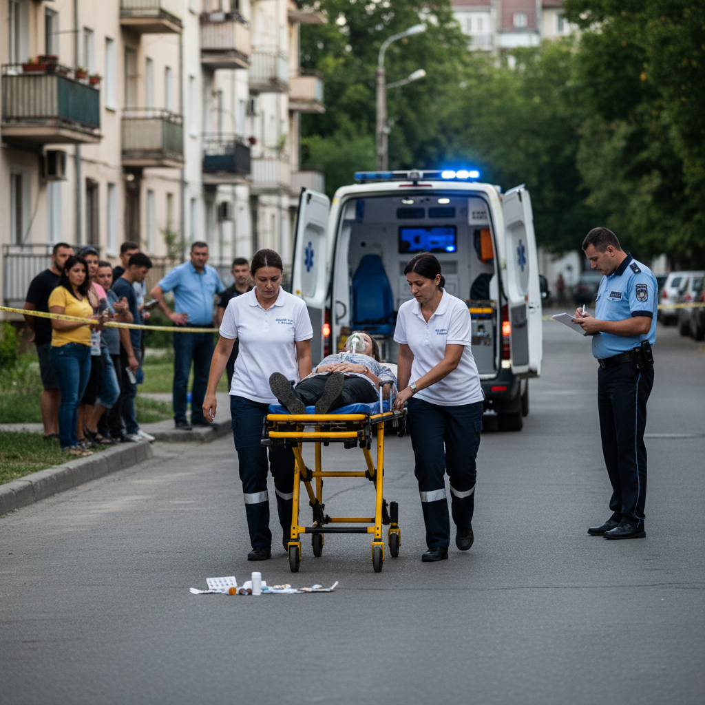 Femeie în stare gravă după supradoză cu medicamente, internată la spital