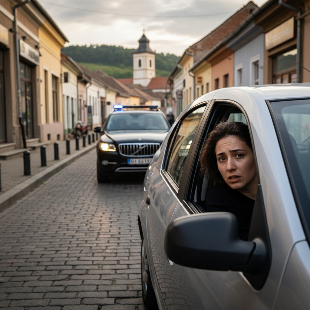 Fostul soț turc urmărește în trafic o tânără, poliția intervine în conflict