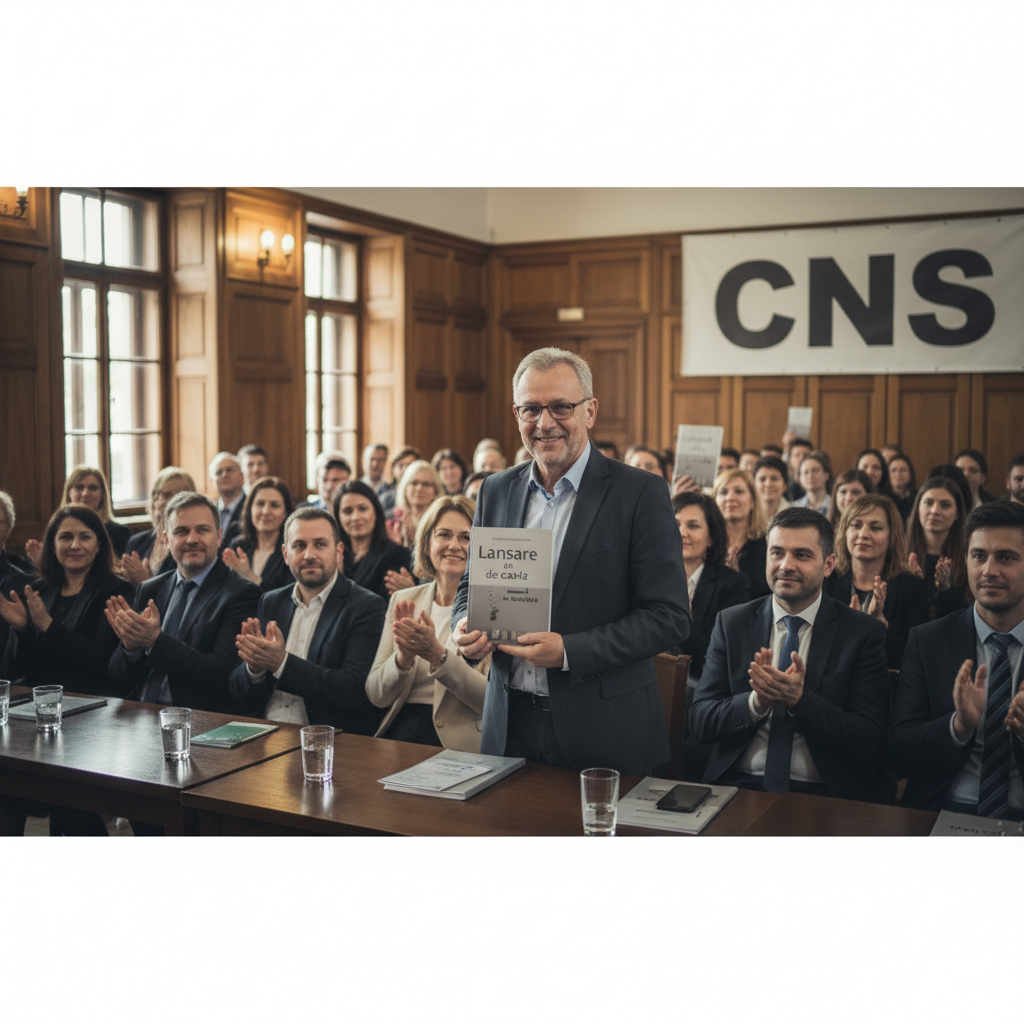 Lansare de carte semnată László László, la Centrul Național de Studii (CNS)