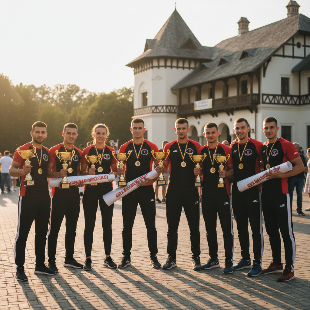 Luptătorii de kickboxing din Zalău, ACS Ringul Sălăjean, învingători la Cupa Maramureșului