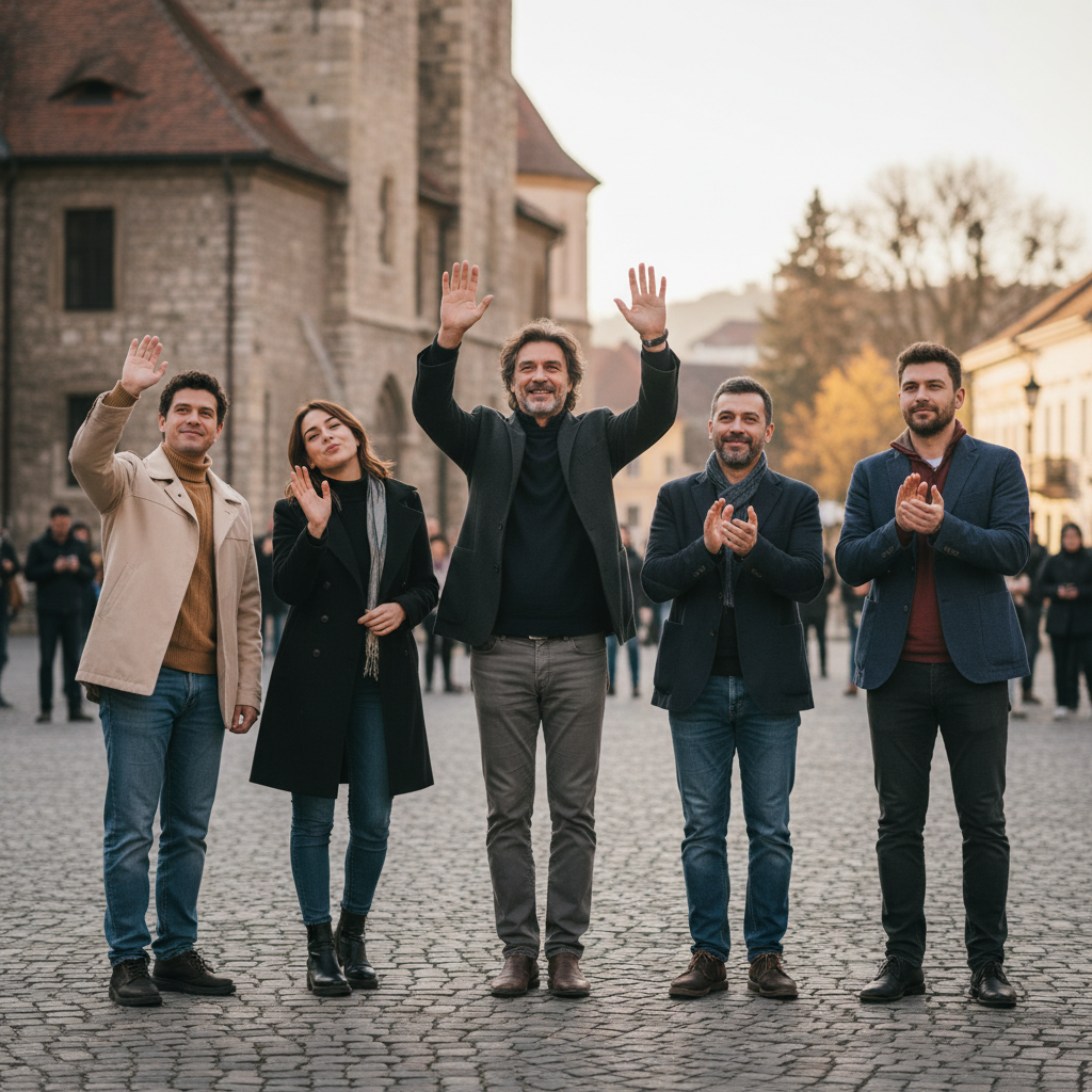 Mesajul final al actorilor din filmul Vasile și naveta spațială