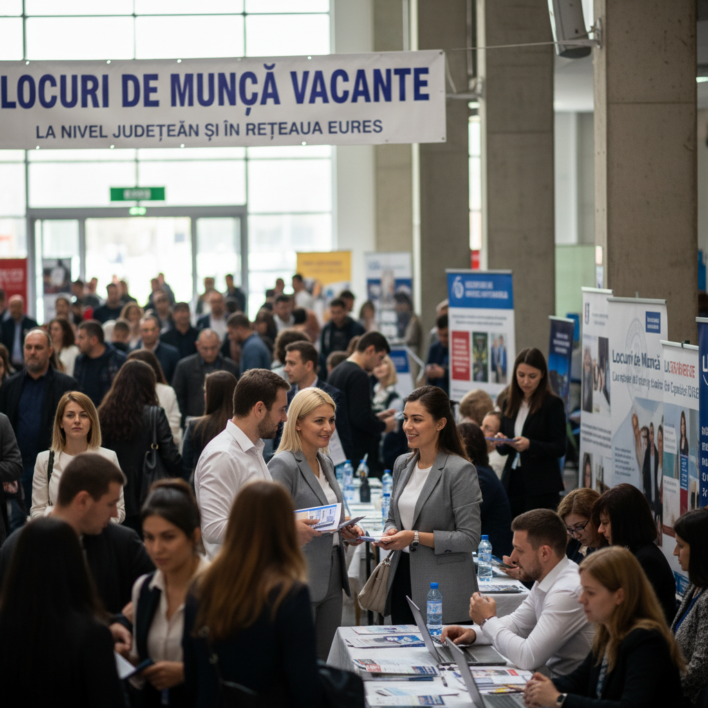 Oferte de locuri de muncă vacante în județ și prin rețeaua EURES