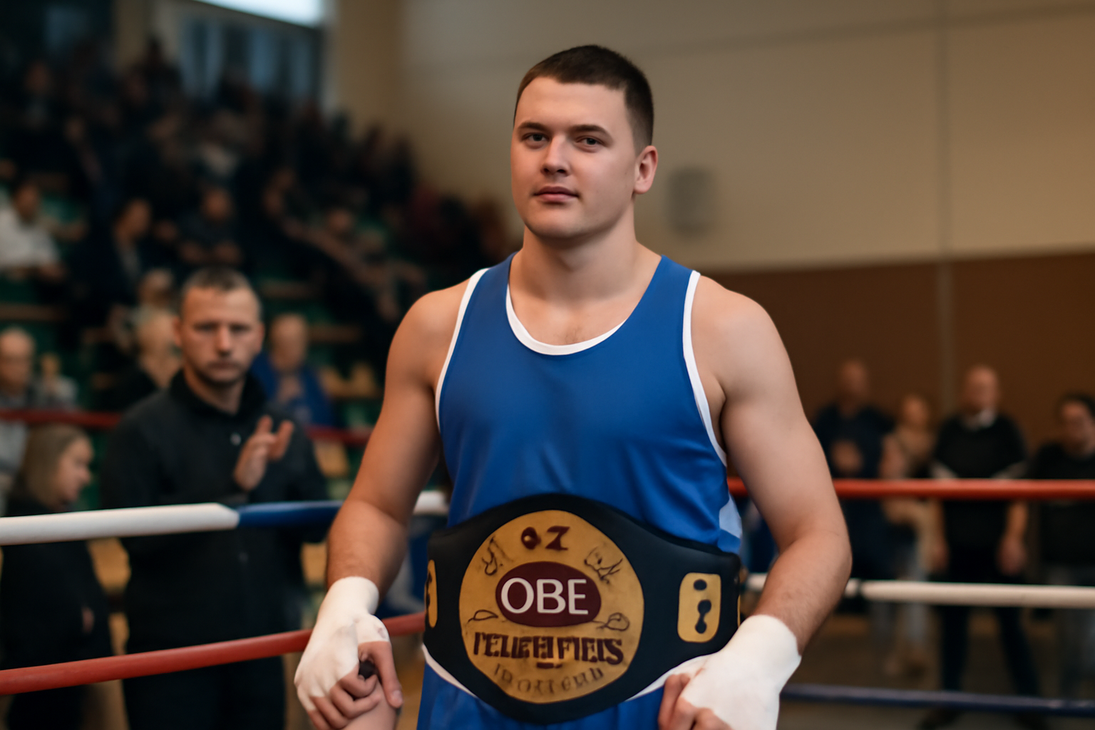 Tinca Alex de la CSM Zalău câștigă prima centură din carieră, Centura OBC King Of The Ring